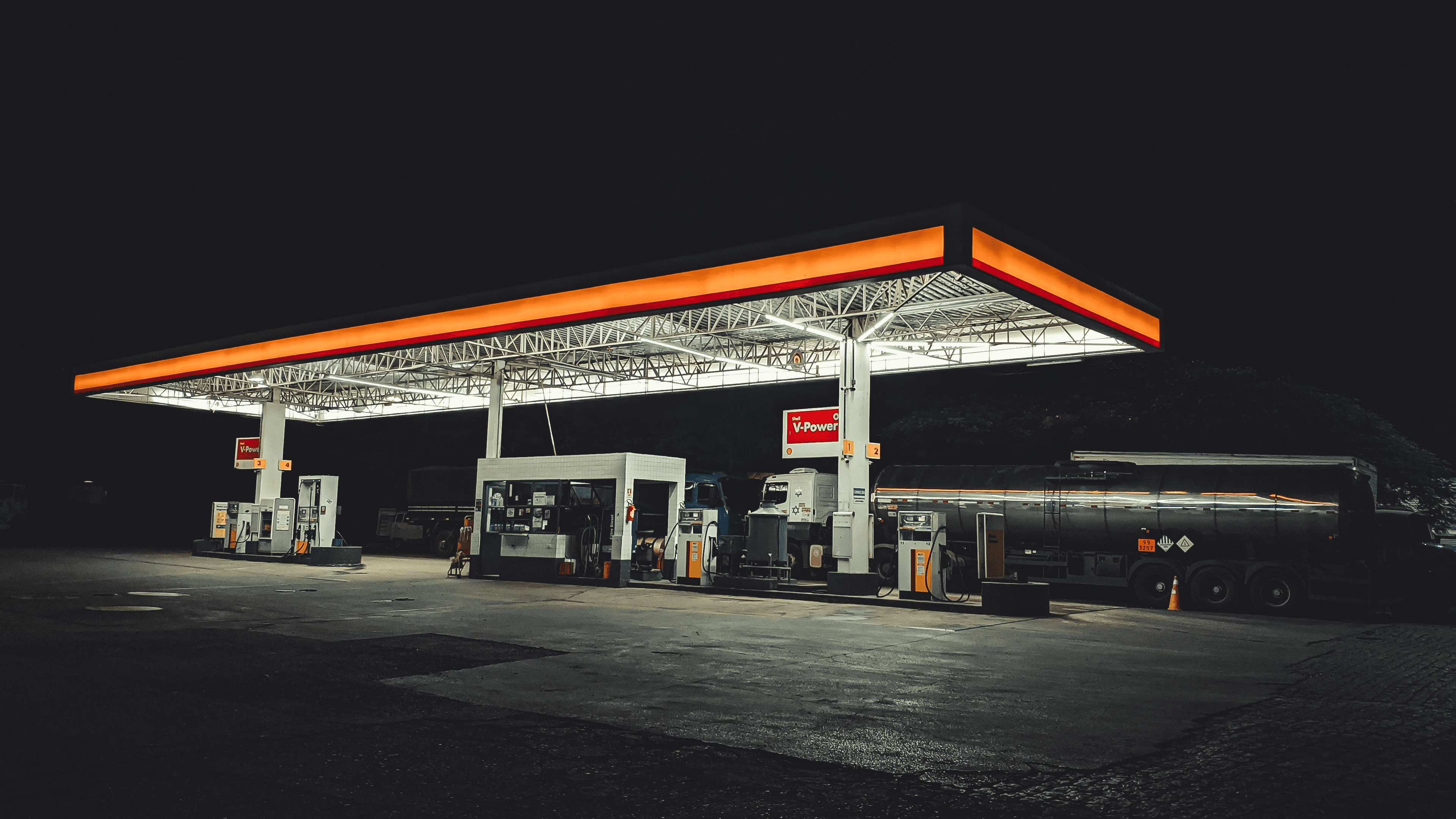 Modern fueling facility designed under petroleum bulk storage regulations